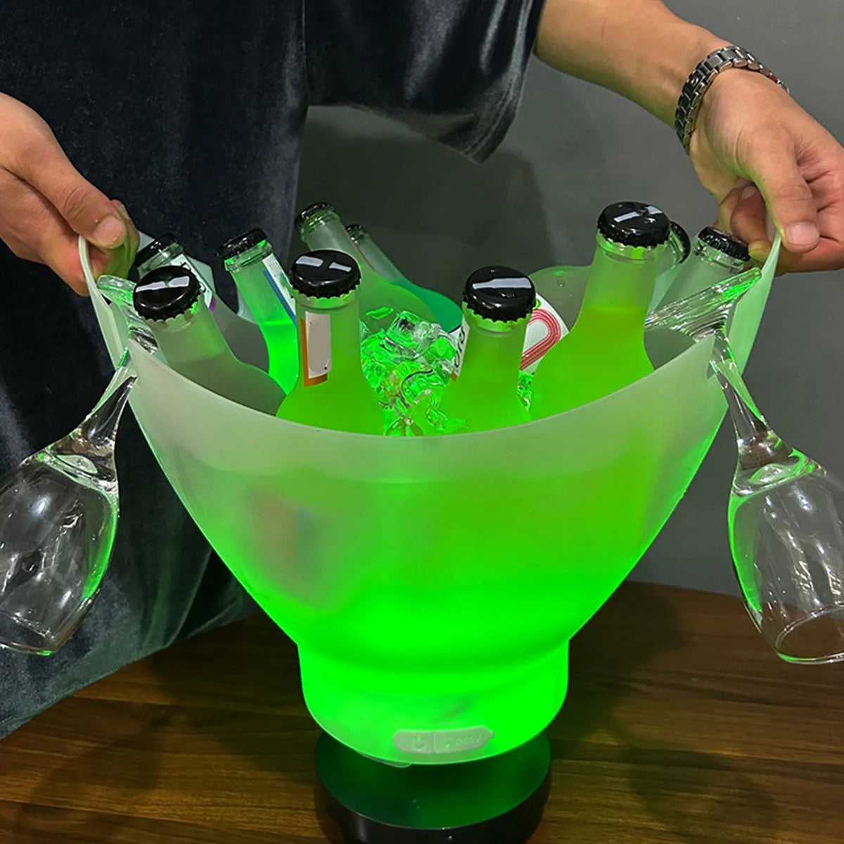 Gray helmet for bikers